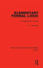 Elementary Formal Logic: A Programmed Course - Paperback