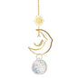 Garden Crystal Pendant Moon Star Sun Catcher New Product