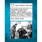The practice of the Court of Probate, in common form business: also a treatise on The practice of the court in contentious business, by Thomas H. Tris - Paperback