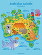 Australian Animals Coloring Book 1 - Paperback