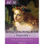 Fantasy Fairy Tales Coloring Book for Stress Relief & Mind Relaxation, Stay Focus Treatment: New Series of Coloring Book for Adults and Grown up, 8.5" - Paperback