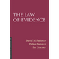 The Law of Evidence, 8/E - Paperback