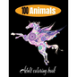 100 animals adult coloring book: Relaxation and Stress-Relieving Animal Designs and Patterns with Animal Inspired Coloring Book for Adults Animal Desi - Paperback