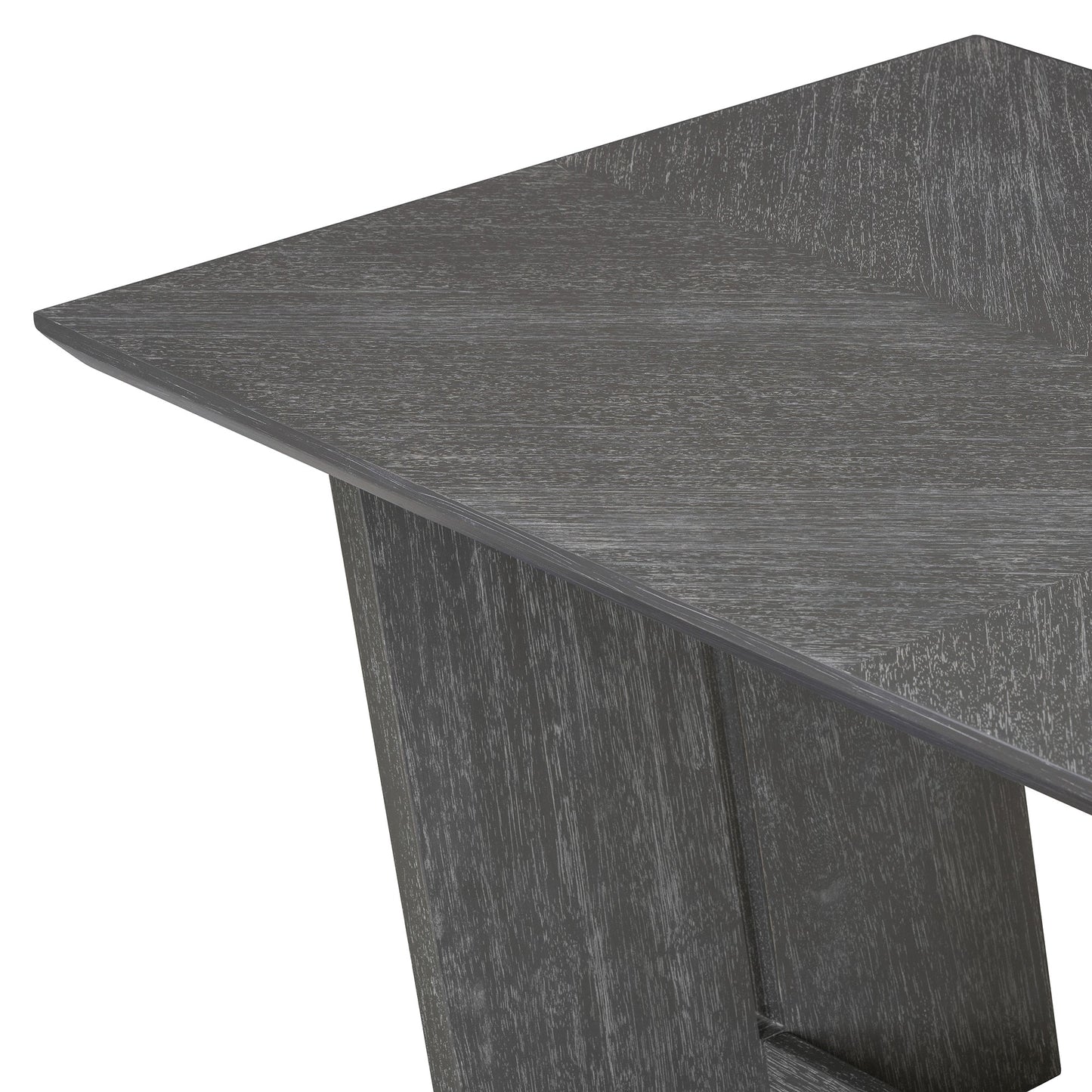 6-Piece Retro Dining Table Set for 6, 60' Wood Kitchen Table and Chairs Set of