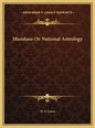 Mundane Or National Astrology - Hardcover