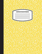 Classic Composition Notebook: (8.5x11) Wide Ruled Lined Paper Notebook Journal (Yellow) (Notebook for Kids, Teens, Students, Adults) Back to School an - Paperback