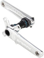 Promax CF-2 Crankset - 160mm 24mm Spindle 2-Piece 68mm English BB Included Silver