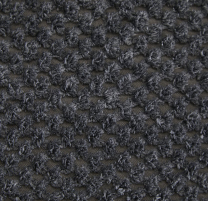 Floor Seat Modular Circle Fleece Dark Gray Ottoman 39 In
