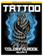 Tattoo Coloring Book: An Adult Coloring Book with Awesome and Relaxing Beautiful Modern Tattoo Designs for Men and Women 50 Coloring Pages Volume 3 - Paperback