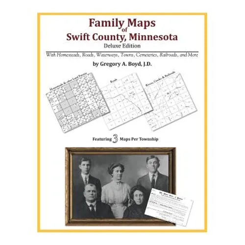 Family Maps of Swift County, Minnesota - Paperback