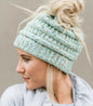 Women's Girl Stretch Knit Hat