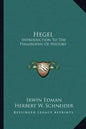 Hegel: Introduction To The Philosophy Of History - Paperback