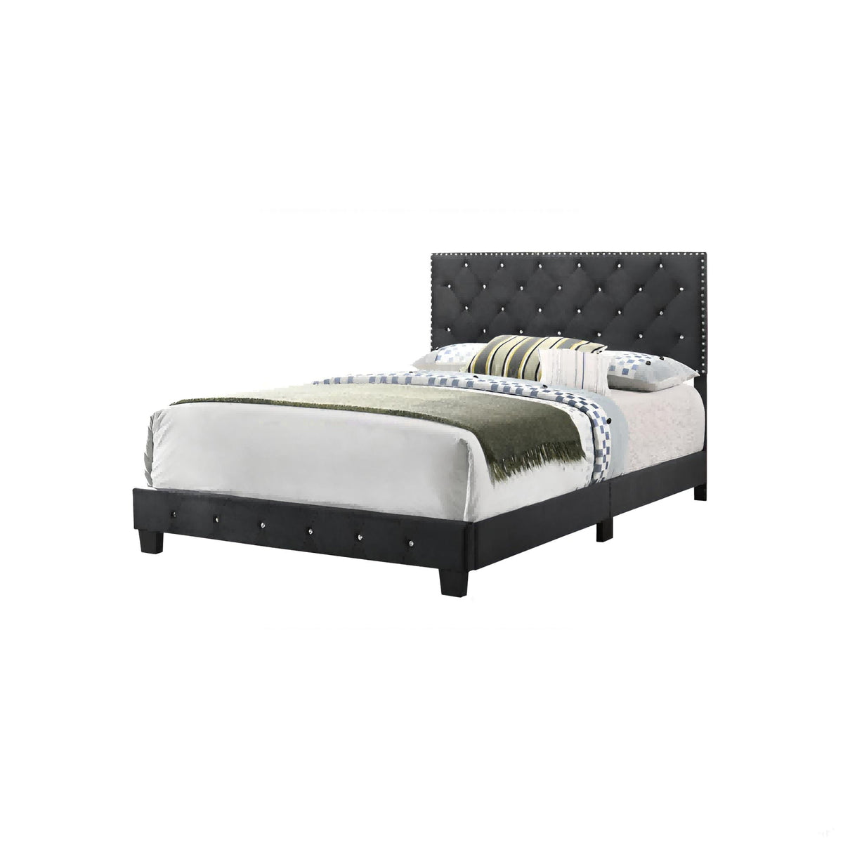 Luxurious Upholstered Bed