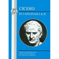 Cicero: In Catilinam I and II - Paperback