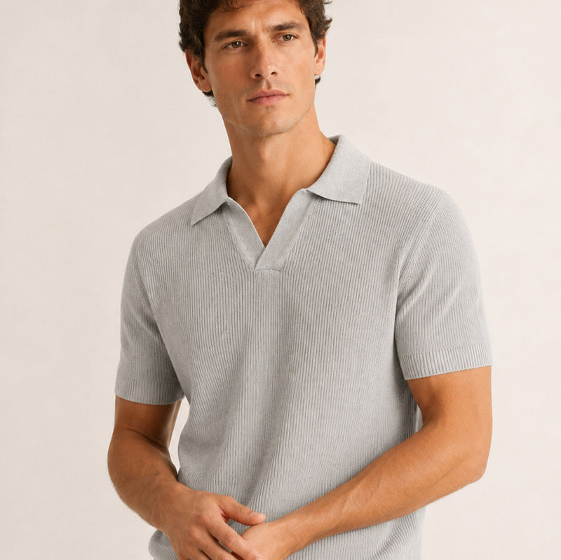 Italian Old Money Casual Breathable Mens