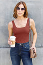 Basic Bae Full Size Square Neck Wide Strap Tank