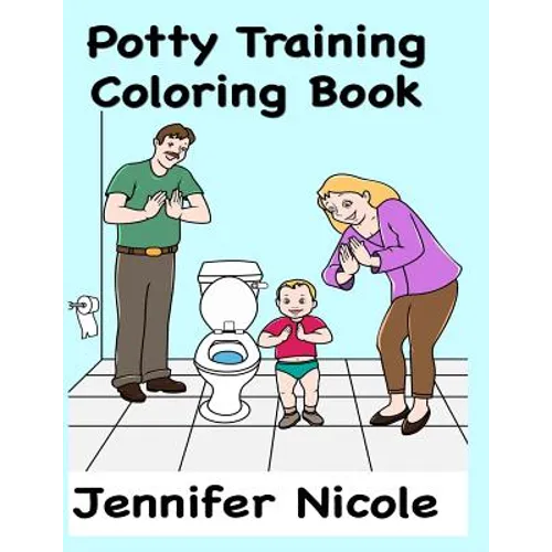 Potty Training Coloring Book - Paperback