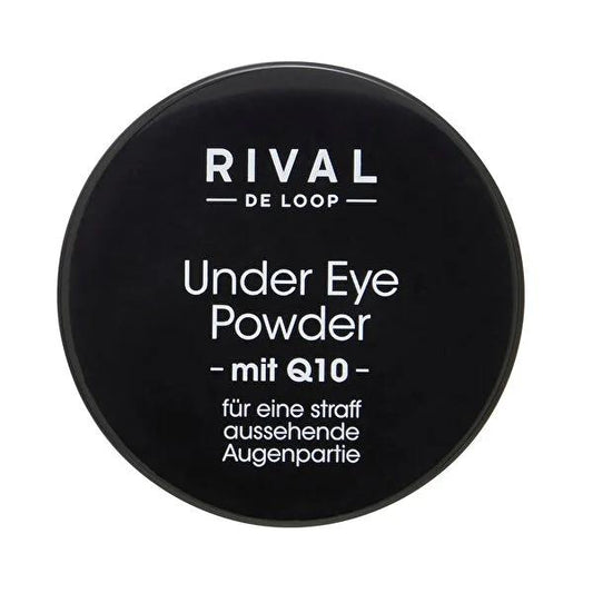 RivaI Under Eye Powder with Q10 - Smooths & Sets Makeup for Radiant Complexion