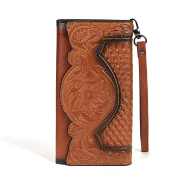 Retro Distressed Style Mens Wallet