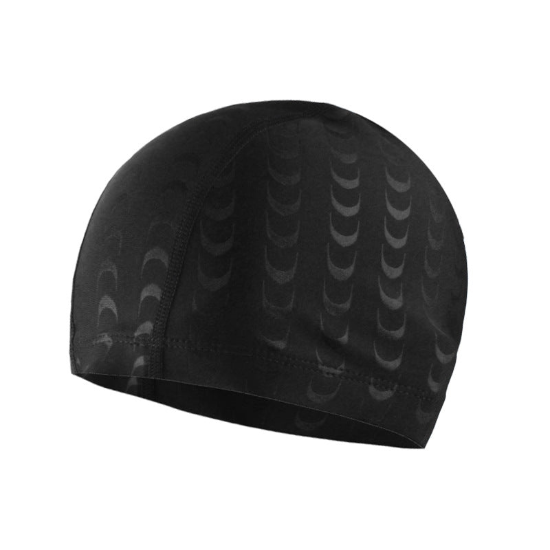 Mens Swim Cap Fabric Design Doesnt Constrict The Head Large Size