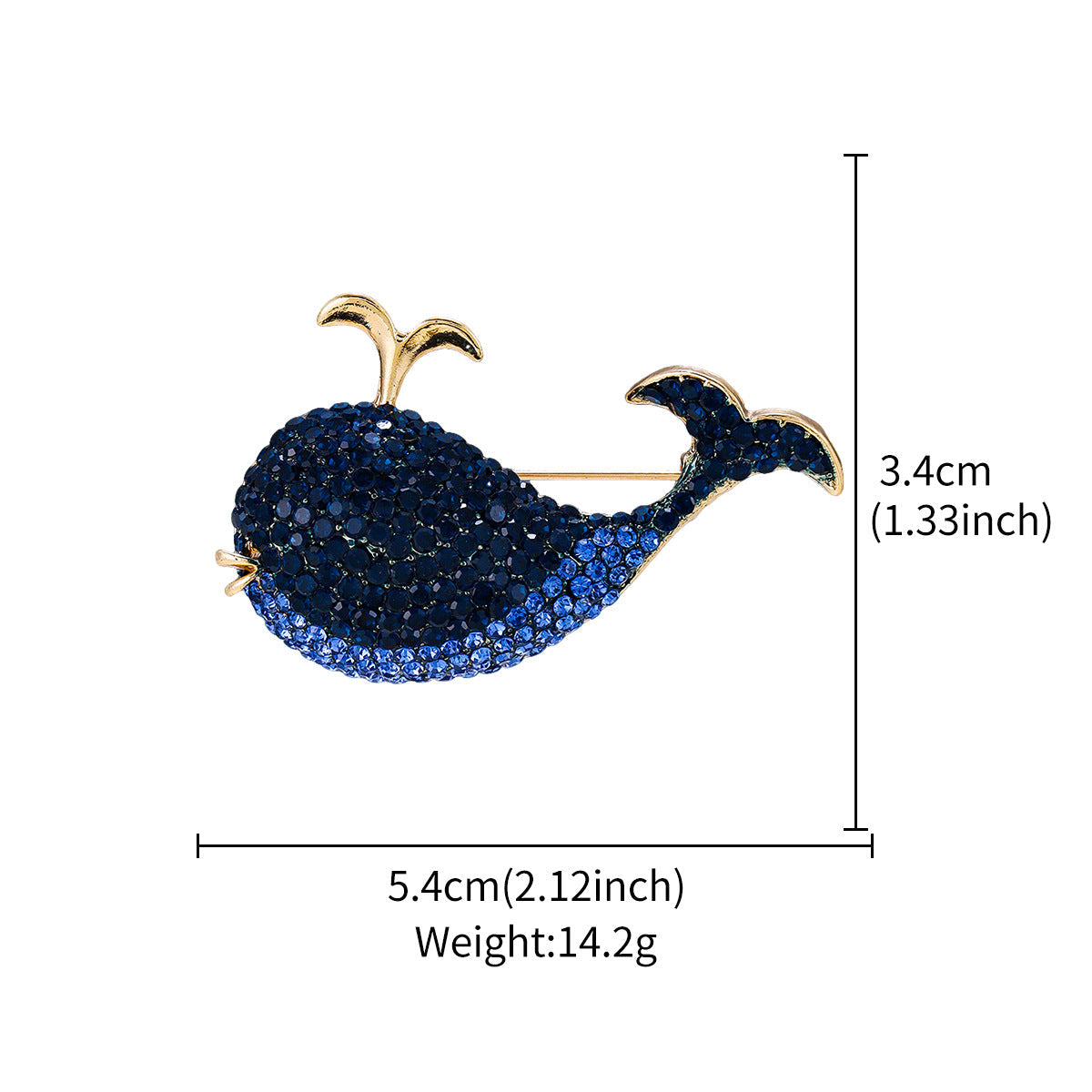 Enamel-dripped Lobster Brooch Accessory For Women
