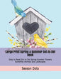 Large Print Spring & Summer Dot-to-Dot Book: Easy to Read Dot to Dot Spirng Summer Flowers Butteflies Animals and Landscapes - Paperback