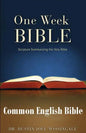 One Week Bible CEB: Scripture Summarizing the Holy Bible (TM) - Paperback