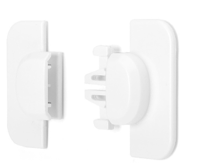 Child Safety Lock-White-2 Pack