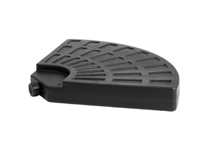 Patio Umbrella Base Fillable 4 Plate PE Black 42 LB Each Water Sand