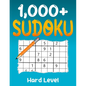 1000+ Hard Sudoku Puzzle Book: Puzzles with Solutions for Adults - Paperback