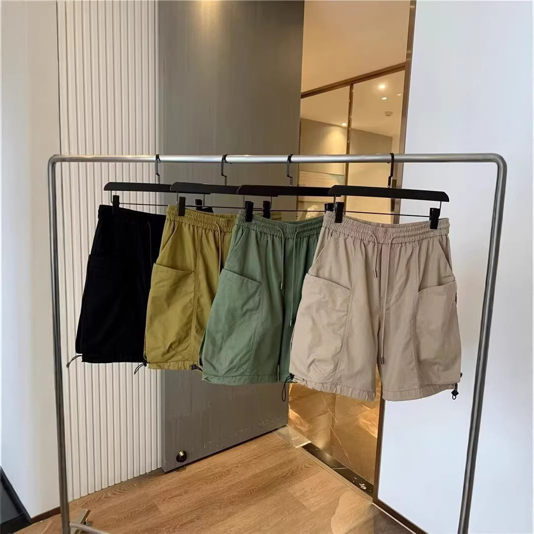 Japanese-style Outdoor Work Shorts For Men, Summer, Thin, Quick-drying