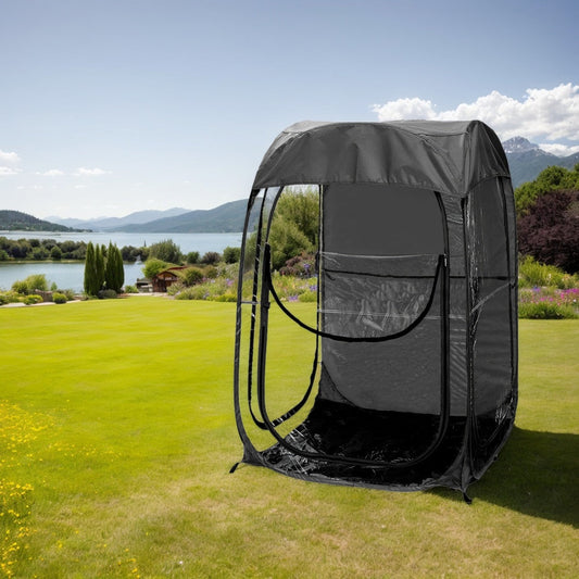 Pop-Up Sports Shelter Tent | Windproof & Waterproof Portable Canopy for Fishing, Camping & Outdoor Events