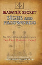 Masonic Secret Signs and Passwords: The 1856 Edition of Jeremy L. Cross's The True Masonic Chart - Paperback