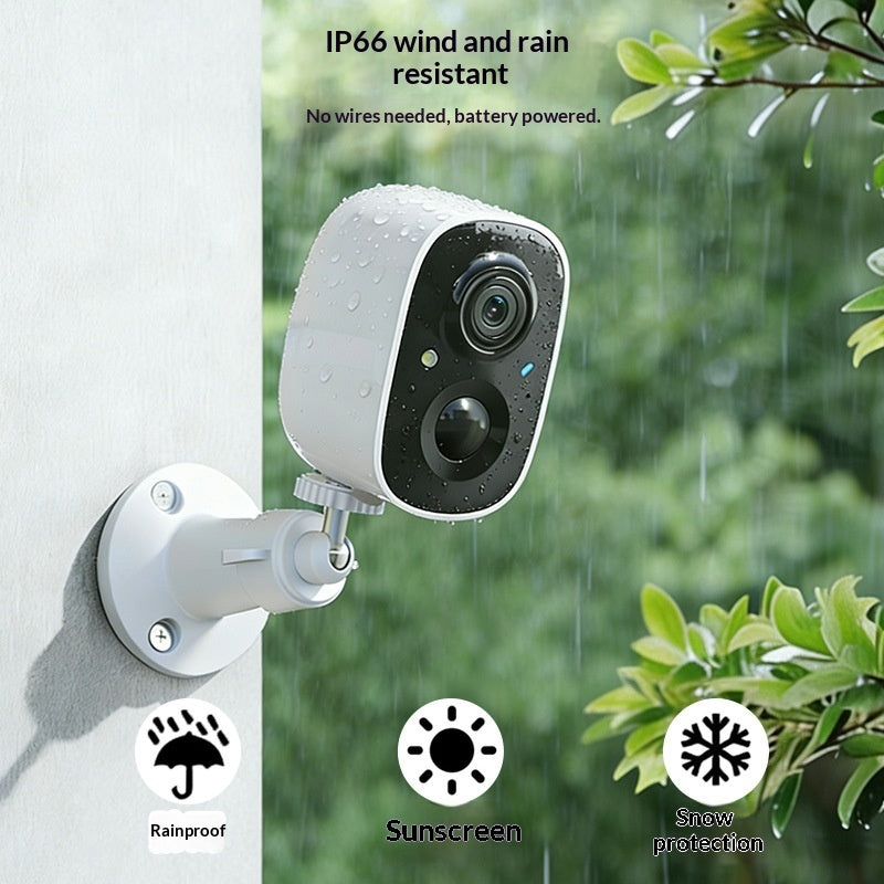 Household Solar-powered Waterproof Surveillance Camera