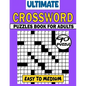 Ultimate Crossword Puzzles Book For Adults (Easy To Medium): 90 Large Print Easy Crossword Puzzles For Mental Exercise. Easy to Medium Crosswords Book - Paperback