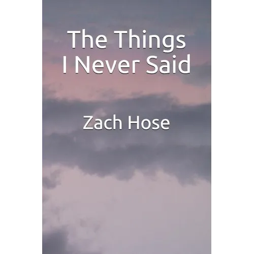 The Things I Never Said - Paperback