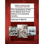 The Campaigns of the First Maine and First District of Columbia Cavalry. - Paperback