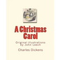 A Christmas Carol: Original illustrations by John Leech - Paperback