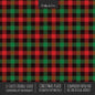 Christmas Plaid Scrapbook Paper Pad 8x8 Scrapbooking Kit for Cardmaking Gifts, DIY Crafts, Printmaking, Papercrafts, Holiday Decorative Pattern Pages - Paperback