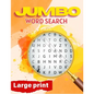 Jumbo Word Search Large Print: Word Search Puzzle Book, Multi Theme Word Searches for Adults - Paperback