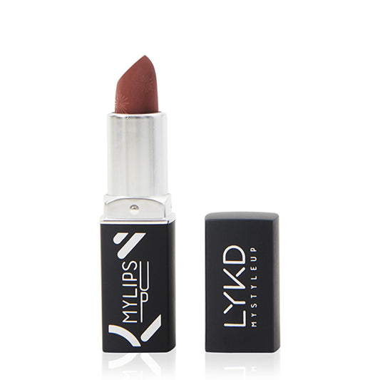 LYKD Powder Matte Lipstick 335 Coffee Nut - Long-Lasting Matte Lipstick for Vibrant Lips