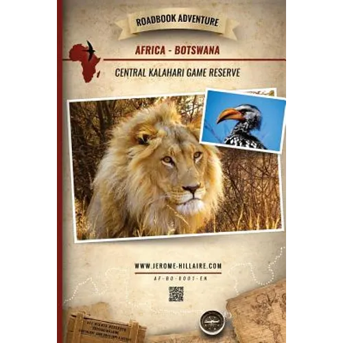 Roadbook Adventure: Africa Botswana Central Kalahari Game Reserve - Paperback
