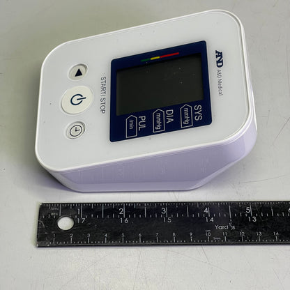 A&D MEDICAL Wide Range Cuff Blood Pressure Monitor White w/ Black UA-651-AC