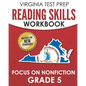 VIRGINIA TEST PREP Reading Skills Workbook Focus on Nonfiction Grade 5: Preparation for the SOL Reading Assessments - Paperback