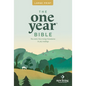 One Year Premium Slimline Bible-NLT-Large Print 10th Anniversary - Paperback