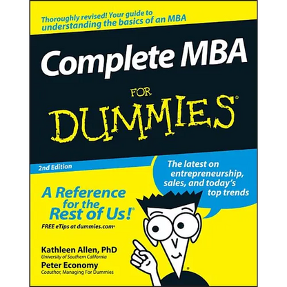 Complete MBA for Dummies - Paperback