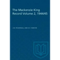 The Mackenzie King Record Volume 2, 1944/45 - Paperback