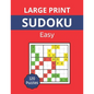 Large Print sudoku - Easy: Sudoku book for adults, 120 9x9 easy puzzles - Paperback