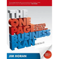 The One Page Business Plan: The Fastest, Easiest Way to Write a Business Plan - Paperback