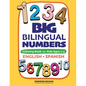Big Bilingual Numbers: Coloring Book for Kids Ages 2-4 English-Spanish - Paperback